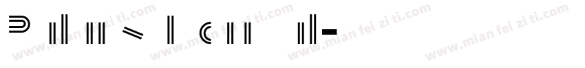 Balans Normal字体转换